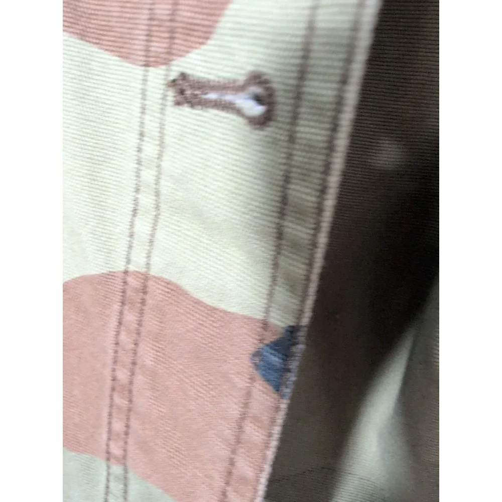 Treasure & Bone Camo Military‎ Women's Jacket Size S Brown Chestnut.